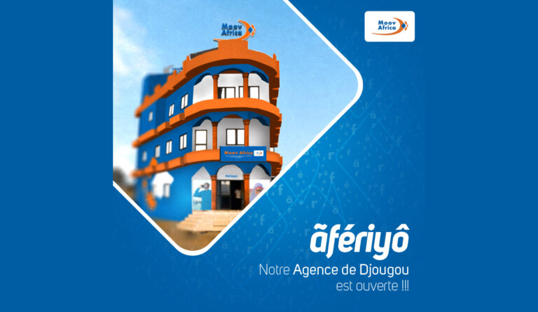 Bénin: inauguration de la nouvelle agence Moov Africa de Djougou