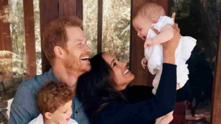 Meghan Markle, Harry et leurs enfants Archie et Lilibet