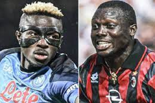 Serie A : Osimhen ravi d'avoir battu le record de Weah