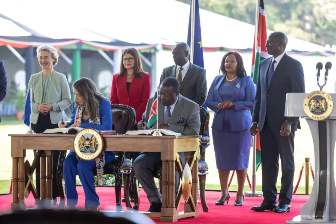 Signature d'accord commercial entre le Kenya et l'Union EuropÃ©enne