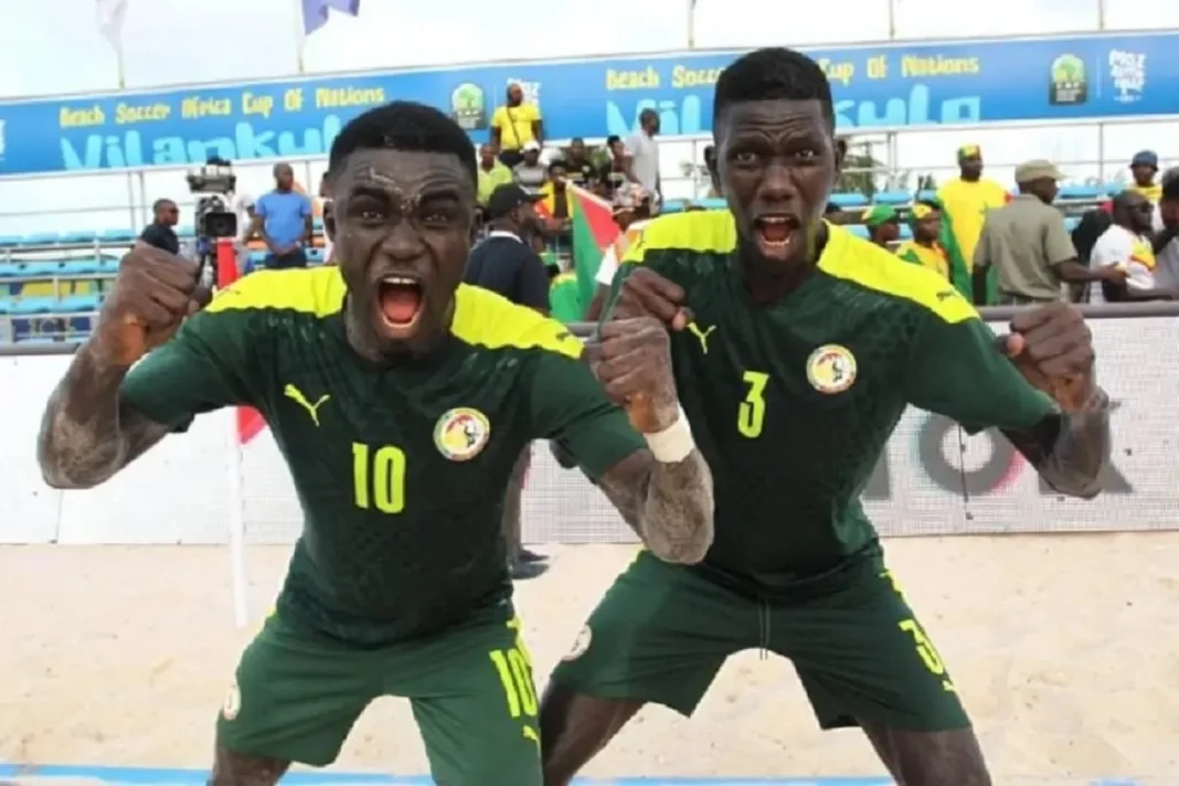 Vainqueur des 3 derniÃ¨res CAN de Beach Soccer, le SÃ©nÃ©gal vient de s'imposer en finale de Beach Soccer pour remporter sa 4e CAN consÃ©cutive.@senenews