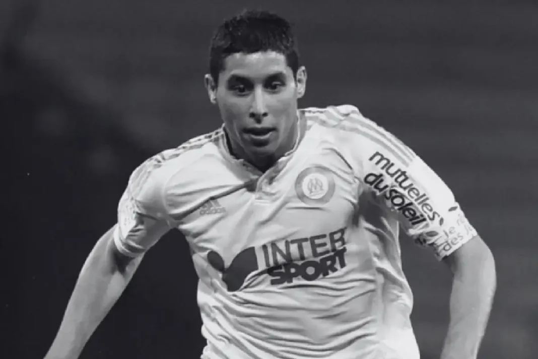 Abdelaziz Barrada sous le maillot de l'OM @AFP