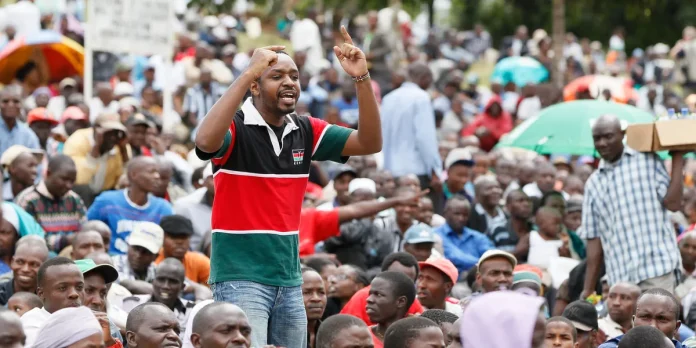 L'activiste kÃ©nyan, Boniface Mwangi