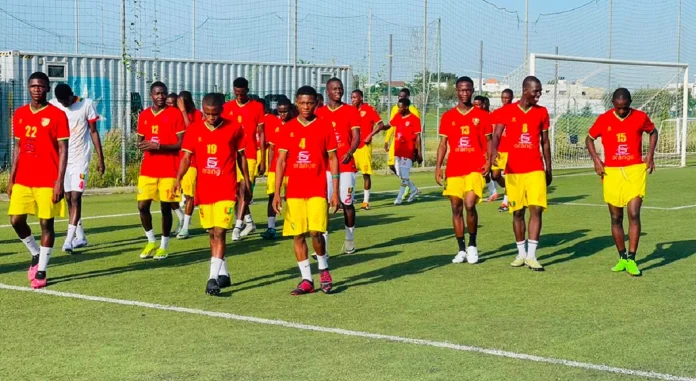 Des joueurs U17 de la GuinÃ©e